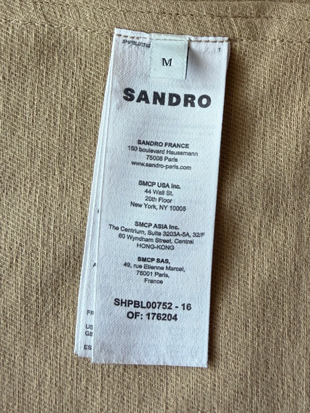 Sandro Twill Solid Worker Jacket - Picture 7 of 11